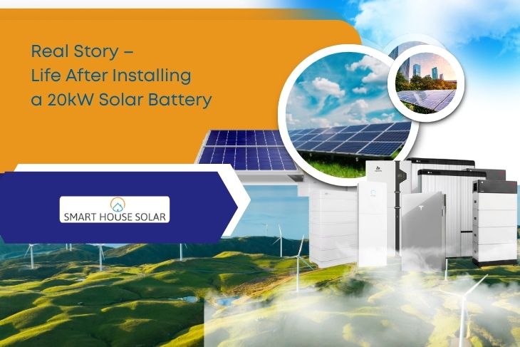 Real Story – Life After Installing a 20kW Solar Battery