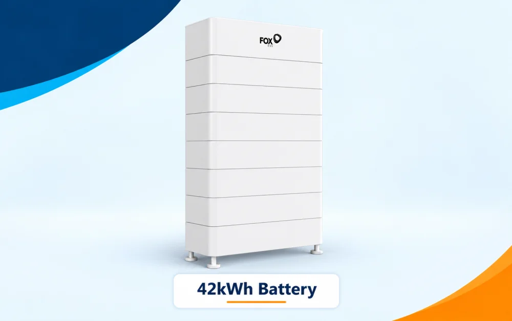 42kWh Fox ESS home battery installed by Smart House Solar